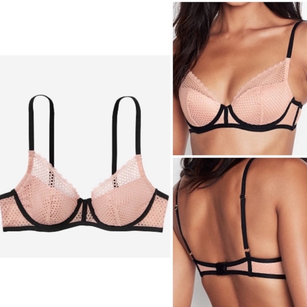 Victoria’s Secret Fishnet Lace Bra NWOT